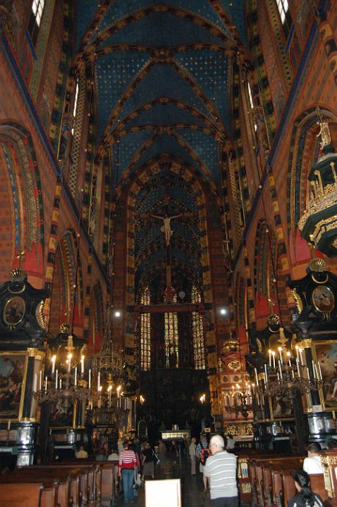 Cracovia. Interno della cattedrale.JPG